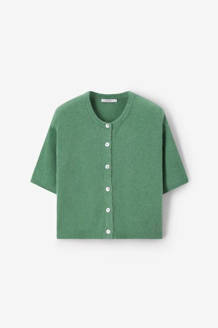 Sissy-Boy - Groen gebreid vest