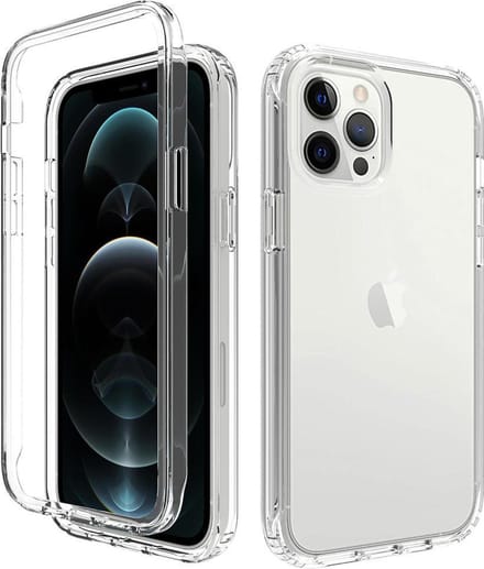 Hoesje geschikt voor iPhone 7 - Full body - 2 delig - Shockproof - Siliconen - TPU - Transparant