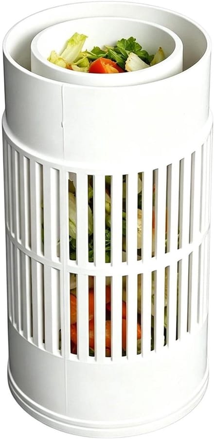 Wormencompostbak - Ondergrondse composter - Afval verwerken - Versterkte duurzame constructie - 29 x 131 x 124 cm - Stijl B