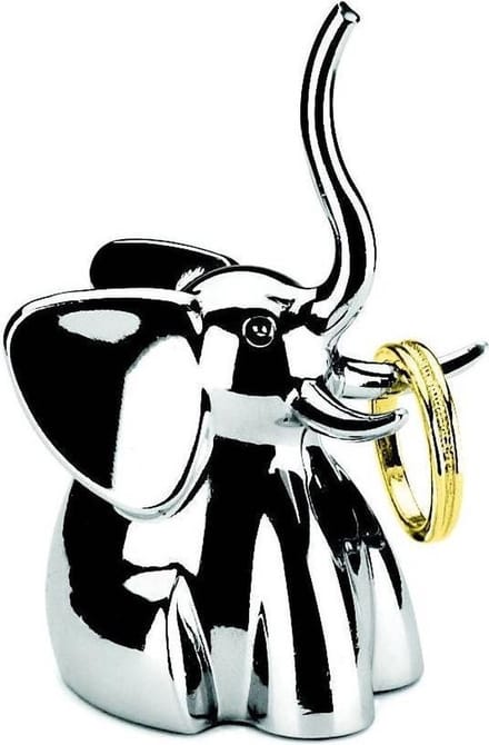 Umbra ringhouder Zoola - Chroom - Olifant