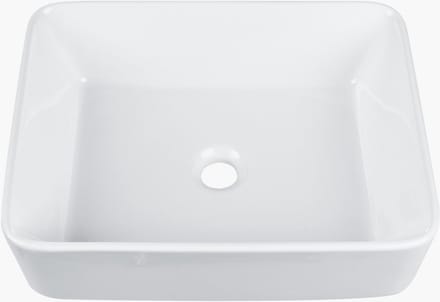 TRAVESIA - Wastafel - Wit - 49 x 38 cm - Keramiek