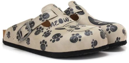 Goby – Meow Paws Dames Clogs – Vegan – Handmade – Maat 37