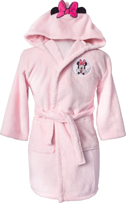 Disney Minnie Mouse Badjas, Love - 6/8 jaar - 100% Polyester