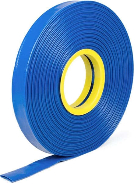 Platte waterslang - 38mm - 1-1/2 - 7,5 meter