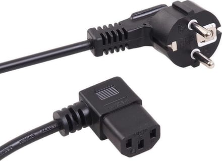 Stroomkabel Netsnoer EU Maclean TV PC 1,5m