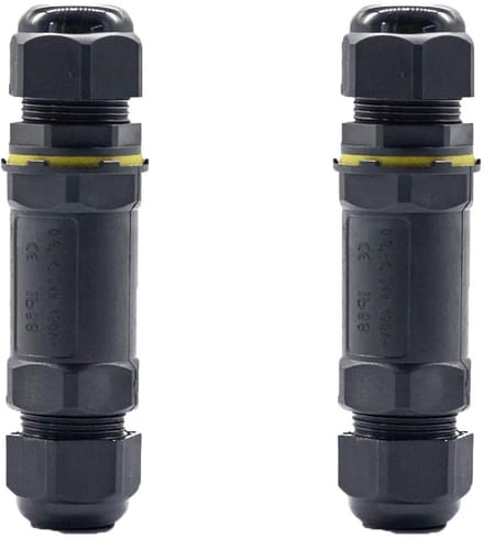 Waterdichte Kabelconnector Set - Geschikt voor Buitenverlichting en Aardingsverlichting