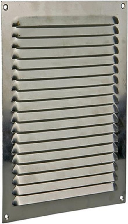 Renson Schoepenrooster 200x250mm Zilver