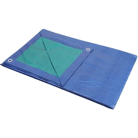 Sencys Afdekzeil Polyethyleen Groen/blauw 75gr/m² 6x8m