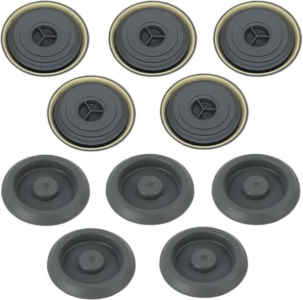 Dailygoods - Set van 10 Waterdichte Rubber Pluggen voor Auto's