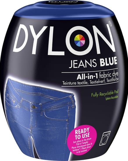 DYLON Wasmachine Textielverf Pods -  Blue Jeans - 350g