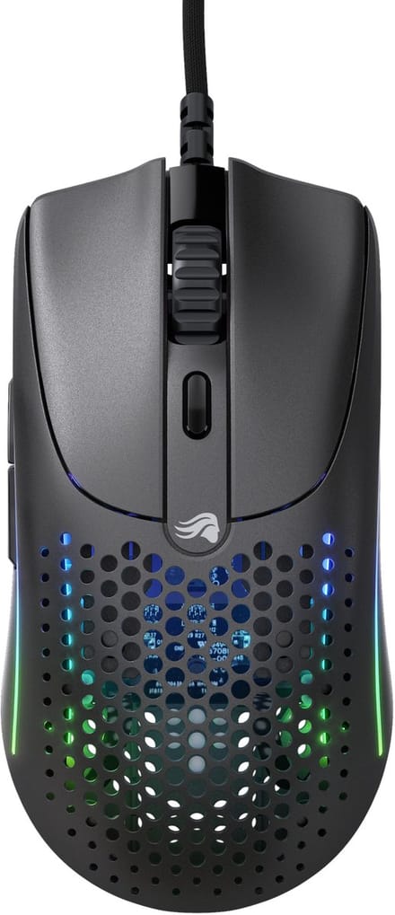 Glorious Model O 2 - Matte Zwart - Gaming muis - Optisch - 6 knoppen - Zwart met RGB-licht