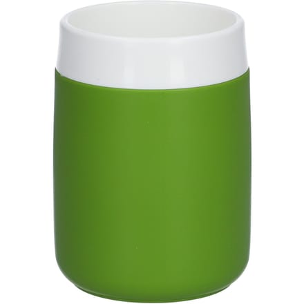 Isolerende beker met ergonomisch handvat : 220 ml -1 handvat- groen