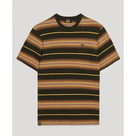Superdry - Gestreept T-shirt met relaxte pasvorm - Heren - T-shirts
