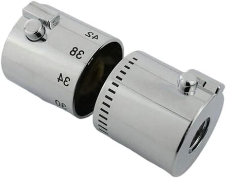 Douchethermostaat met Handgreep voor Bad Douche - Water Temperatuurregeling - 40mm Diameter Splinter