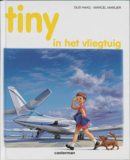 Tiny in het vliegtuig - Haag