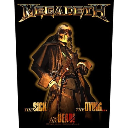 Megadeth The Sick, The Dying… And The Dead! Unisex Embleem - meerkleurig - Standard