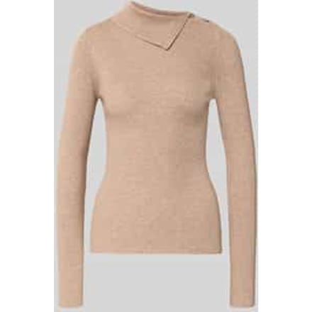 slim fit pullover van viscosemix in tricotlook