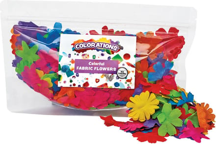 Colorations - Kleurrijke Stoffen Bloemen, 300st.