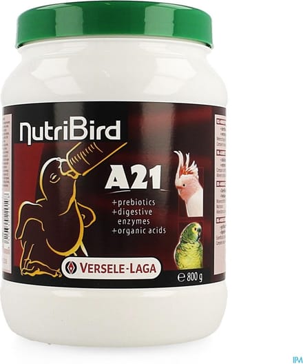 Nutribird A21 Alle Babyvogels - Binnenvogelvoer - 800 g
