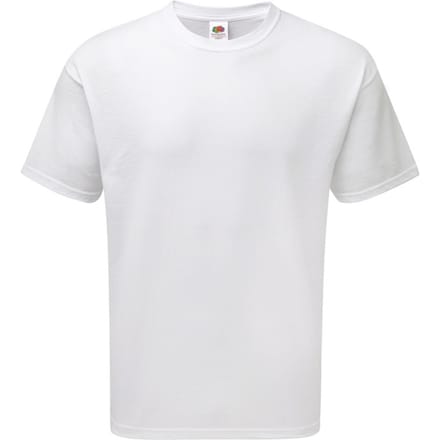 Fruit of the Loom Herenpoloshirt Originele Stijl (3-pack) (Wit)