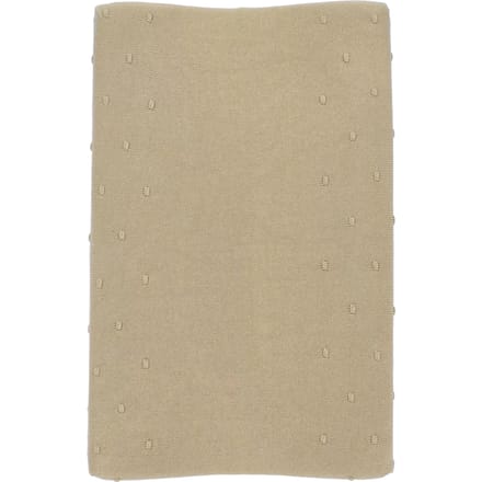 Meyco Baby Mini Knots aankleedkussenhoes - sand - 50x70cm