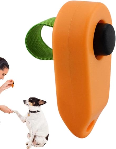 Huisdier Clicker Trainer - Hondentrainer Clicker - Huisdier Training - Helder Klikgeluid - 35 x 17 x 65 cm - null