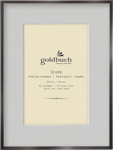 Goldbuch - Fotolijst Scuro - Zwart - 10x15 cm