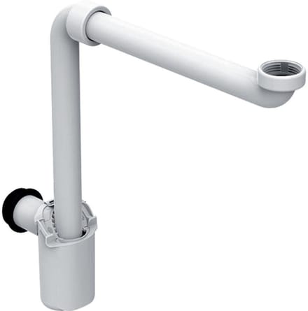 Geberit Ruimtebesparende Sifon - 40 Mm - 1 1/4" - wit