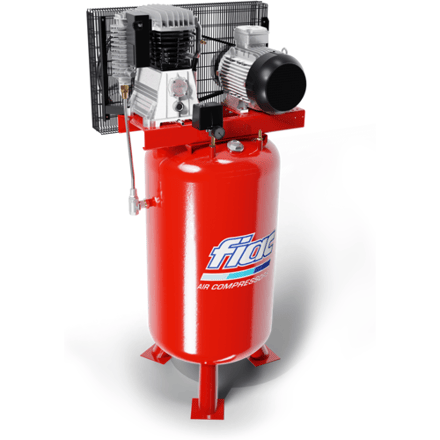 Fiac verticale snaaraangedreven compressor ABV 300/825 7,5PK