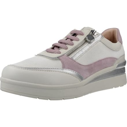 Lage Sneakers Stonefly Cream 52 Nappa Tex