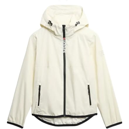 Superdry - Windbreakerjas met capuchon en logo - Dames