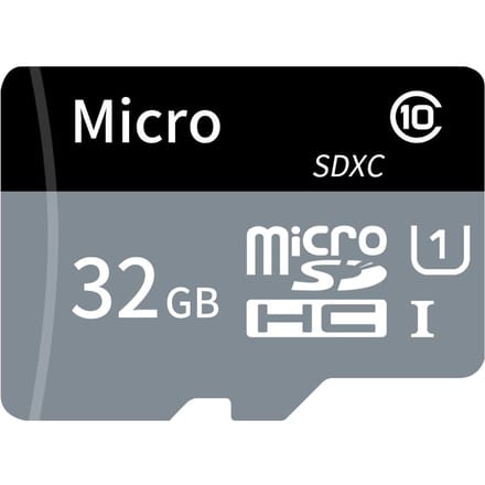 TF Kaart Grote Capaciteit Micro SD Kaart 32GB U1 Klasse 10 TF Kaart Hoge Snelheid Geheugenkaart voor Mobiel gray