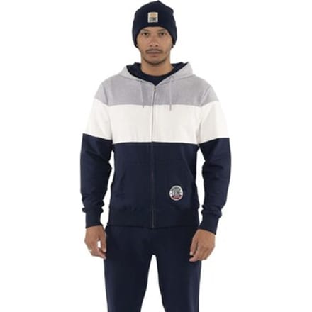Capuchon sweaters Leone 1947 Man Hoody Full Zip Varsity