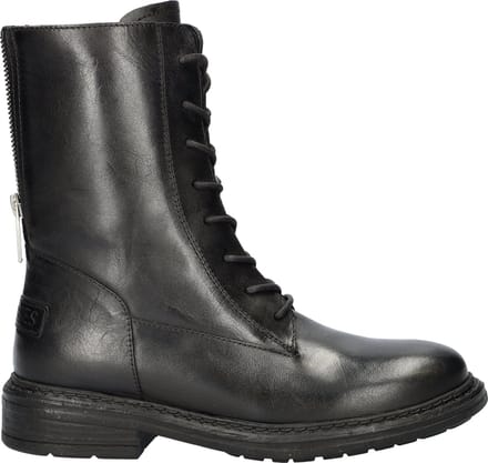 Shabbies Amsterdam - Duck Lacey Leer Zwart - Maat 37