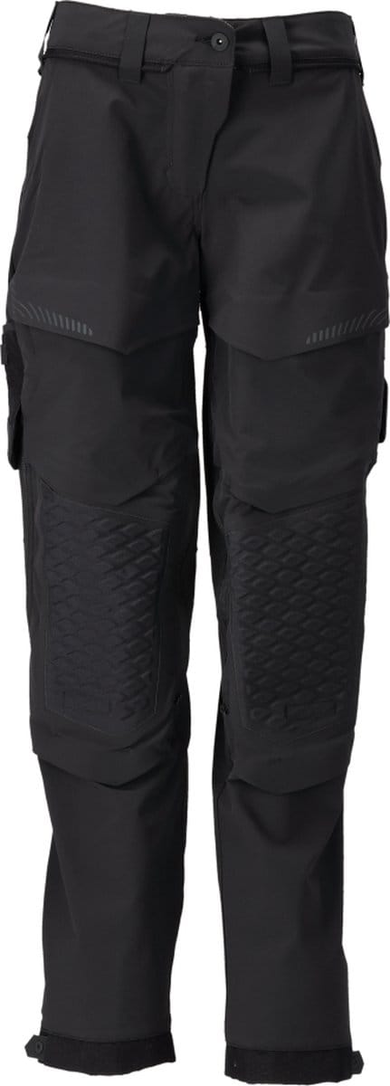 Mascot Customized Broek met kniezakken 22278-605 - Zwart - C36 - 76