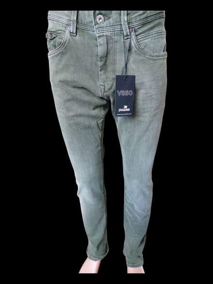 Vanguard V850 Rider slimfit jeans W30 L32 groen
