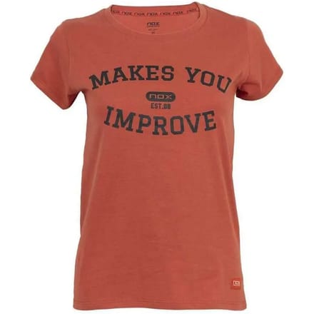 Dames-T-shirt Nox Casual Letras