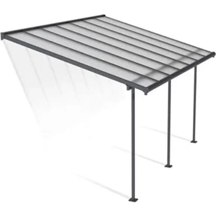 Palram | Canopia - Terrasoverkapping Sierra - Donkergrijs - 3x4,3m
