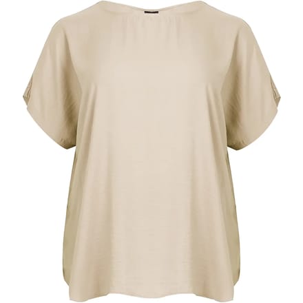 Top met ronde hals dames Mat Fashion
