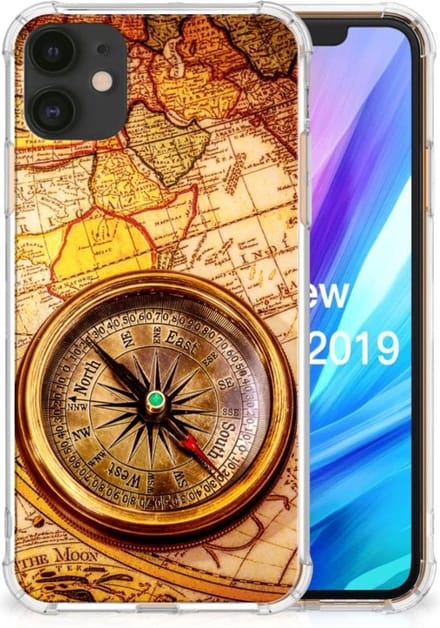 Apple iPhone 11 Telefoonhoesje met valbescherming Kompas
