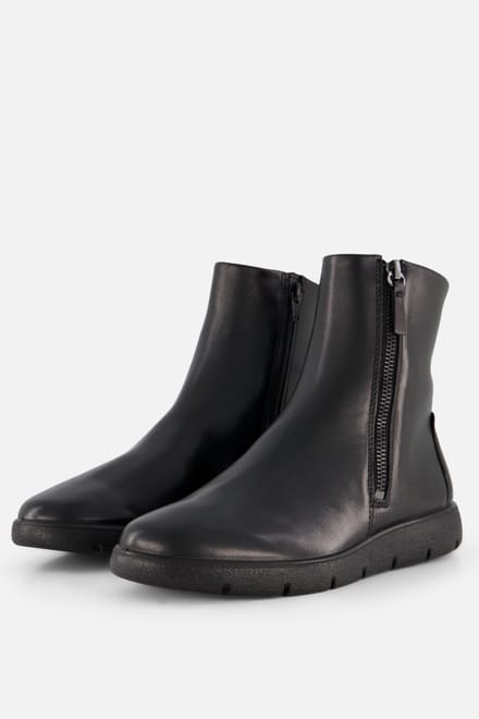 Ecco Ecco bella 2 W zip enkellaarsjes zwart