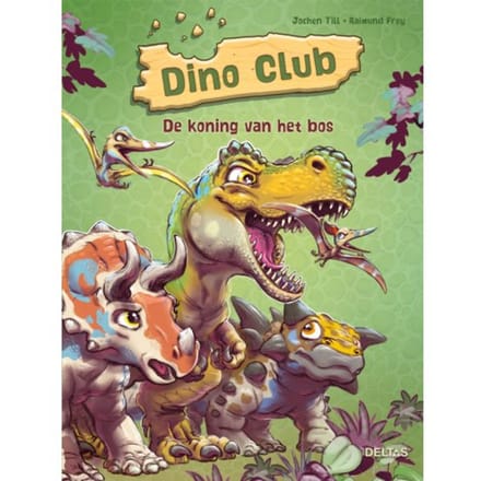 Dino club - De koning van het bos Kleurboeken