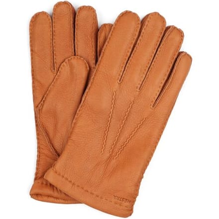 Hestra Handschoen Matthew Leer Cognac - Maat 10 - Heren