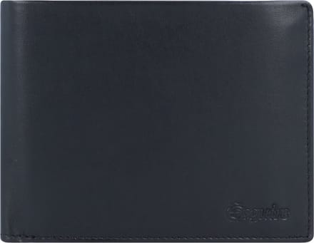 Esquire Nieuw Zijden Portemonnee Leer 12 cm - Jongens - Horizontaal - schwarz