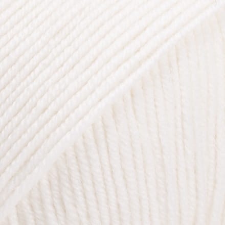 DROPS Baby Merino Uni Colour - 01 wit - Wol Garen