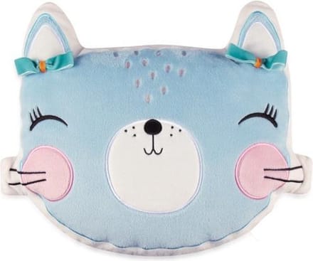 Sierkussen - Junior Wit/roze - Wit En Roze - 35 Cm X 25 Cm