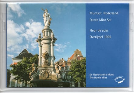 Nederland Jaarset Munten 1996 FDC - Overijssel