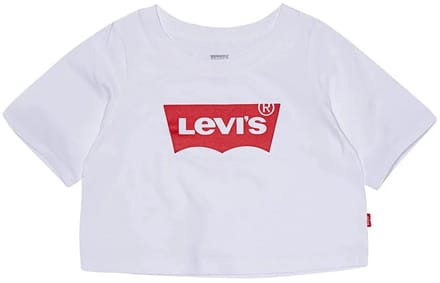 Levi's Girls Light Bright Meet & Greet Top White Größe: 5Y | T-Shirts Outlet | kids | Weiß