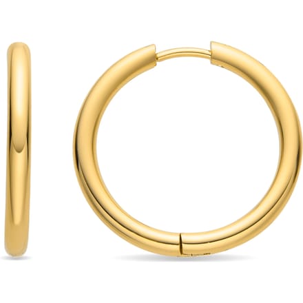 Luxenter Oorbellen met 18-karaats geelgouden afwerking - Basem