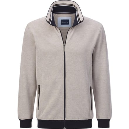 Babista herren Sweatvest - 52/54 - beige - Plus Size